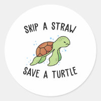 Hoppa över en rå Spara A Turtle Låt oss Sparan Tur