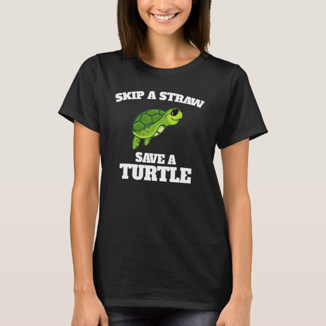 Hoppa över en rå Spara A Turtle T Shirt (Framsida)