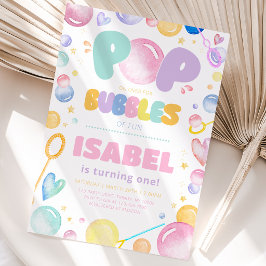 Hoppa över för Bubblas födelsedag Inbjudningar