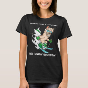 Hoppa över För manar kvinnor Ski Freestyle Skier S T Shirt