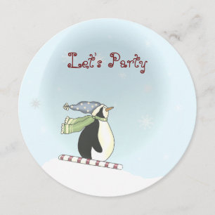 Hoppa över inbjudan till Penguin-Barn-Julfest