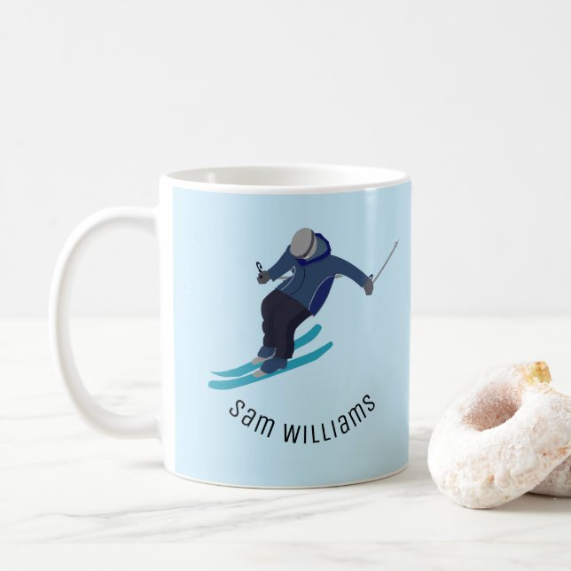 Hoppa över kaffemugg (Med munk)