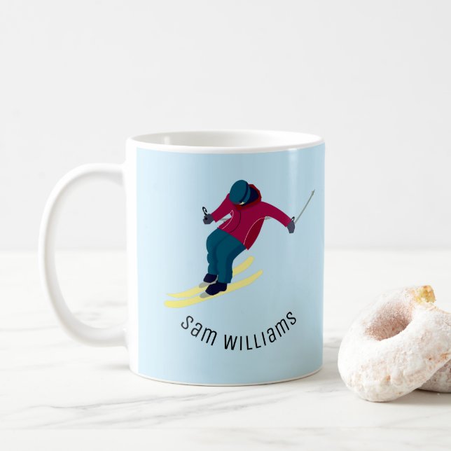Hoppa över kaffemugg (Med munk)