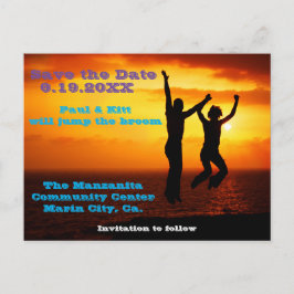 Hoppa över kvasten vykort