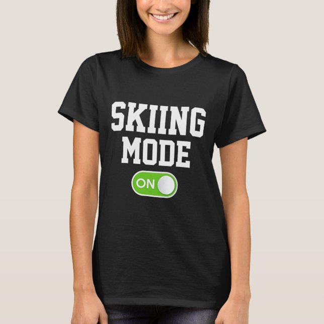 Hoppa över läge på felsökning t shirt (Framsida)