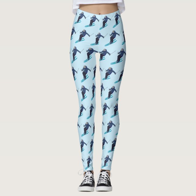 Hoppa över leggings (Framsida)