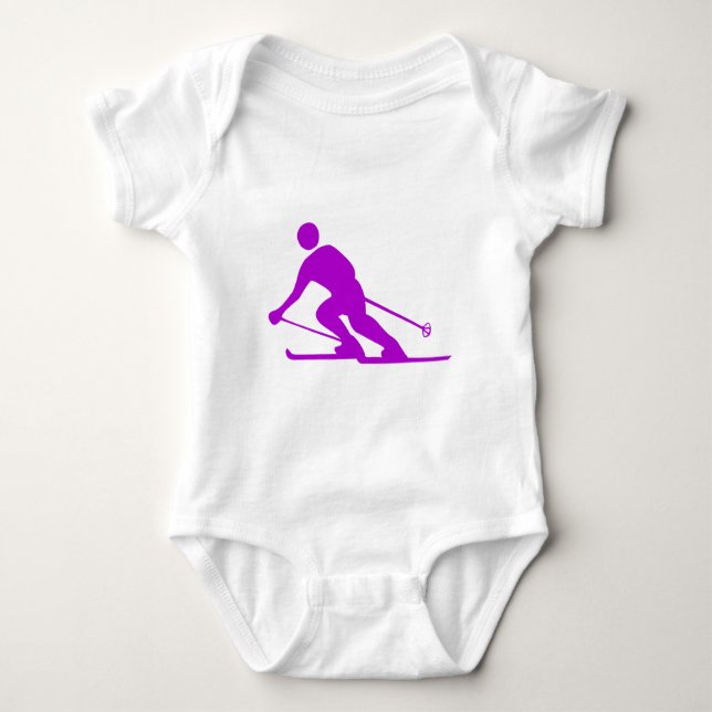 Hoppa över - Lila T Shirt (Framsida)