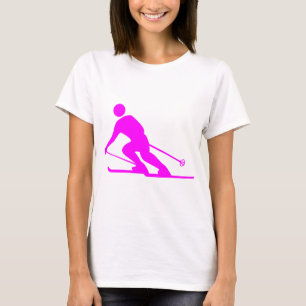 Hoppa över - Magenta T-shirt