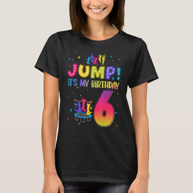 Hoppa över min födelsedag 6e som matchar Party T T Shirt (Framsida)