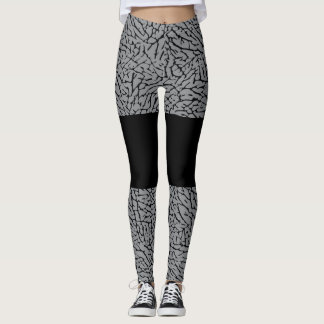 Hoppa över Morsa Elephant-utskrift Leggings