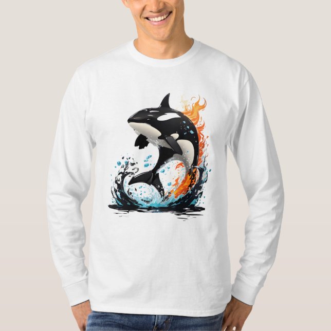 hoppa över Oceanic-delfin 2023 T Shirt (Framsida)
