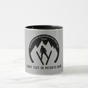 Hoppa över olyckan och få snart stora kaffe Mugg