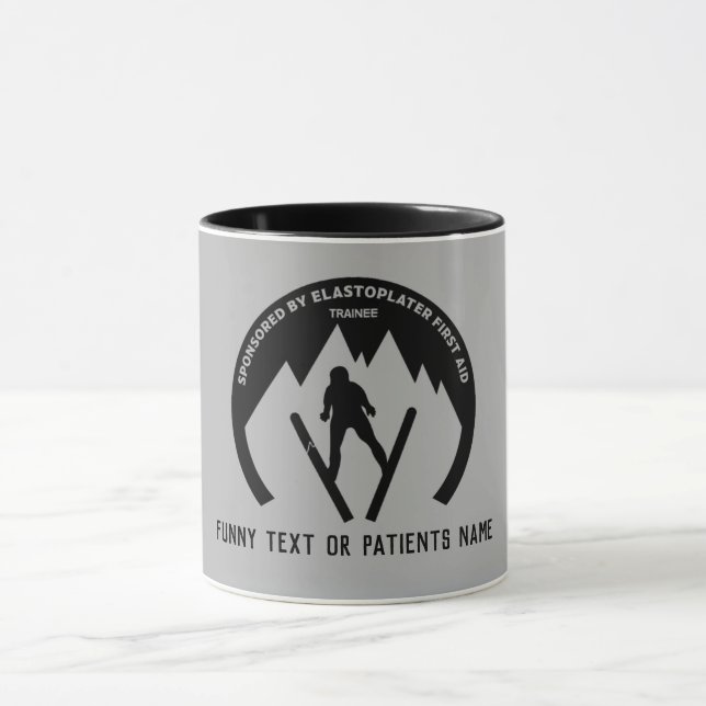 Hoppa över olyckan och få snart stora kaffe Mugg (Center)