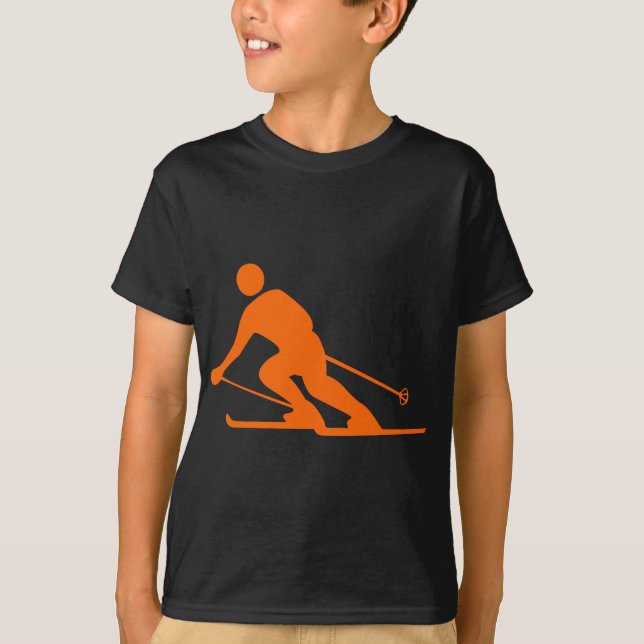 Hoppa över - Orange T-shirt (Framsida)