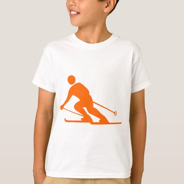 Hoppa över - Orange T Shirt (Framsida)