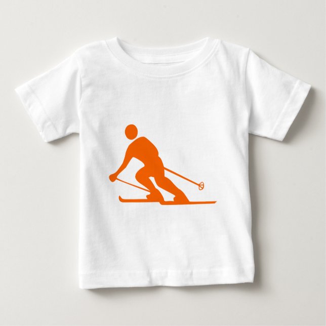 Hoppa över - Orange Tee Shirt (Framsida)