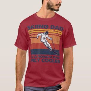 Hoppa över Pappa som en vanlig Pappa-färgmaskin T Shirt