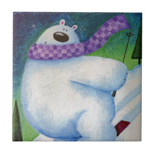 Hoppa över Polar Bear Kakelplatta
