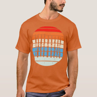 Hoppa över samlingen med skidpaneler t shirt