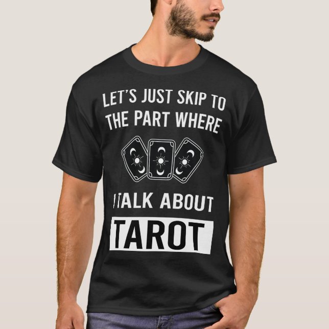 Hoppa över Talk Tarot T Shirt (Framsida)