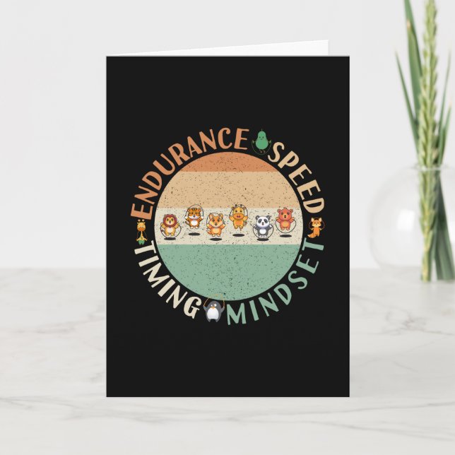 Hoppa över upprepning - hoppas över omloppsmönster kort (Framsida)