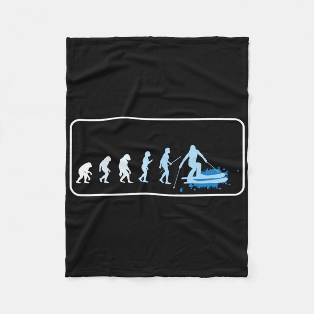 Hoppa över utvecklingen av Skier Ski Apres Ski Sno Fleecefilt (Framsidan)