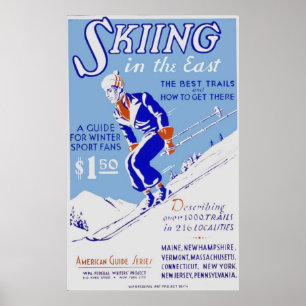 Hoppa över Vintage resor Poster AD Retro-utskrifte