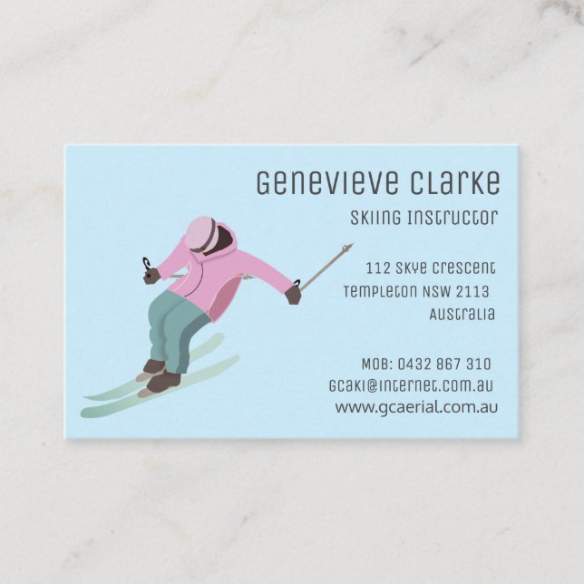 Hoppa över visitkort (Framsida)