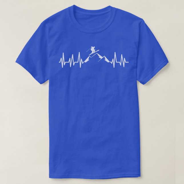 Hoppa över Winter Sports Ski Vacation Snö 4 T Shirt (Design framsida)