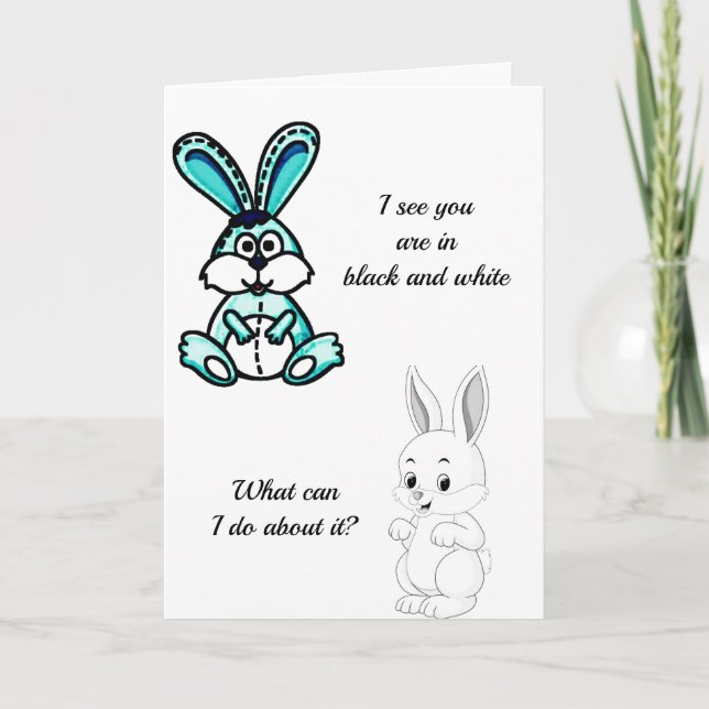 HOPPA PÅ *JAG VISAR HUR* KÄRLEKSKORT KORT (Framsida)