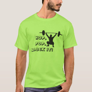 Hoppa, poppa & låsa det! t-shirt