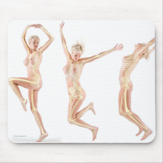 Hoppa som är kvinnligt musmatta