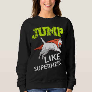 Hoppa som superhjälte t shirt