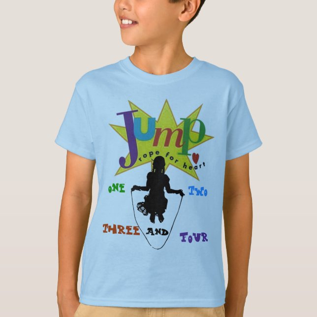 hoppa tee shirt (Framsida)
