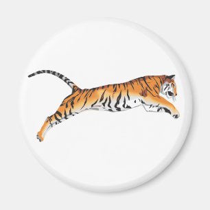 Hoppa tigern magnet