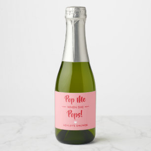 Hoppa upp när hon hoppar, babyskylt, Rosa