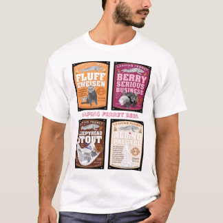 Hoppa vesslaöletiketter tee shirt