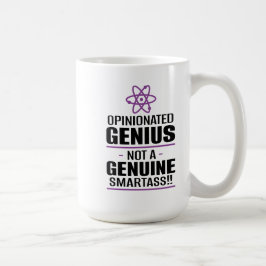 "Hoppad genus...Inte en Äkta Smartass" Kaffemugg