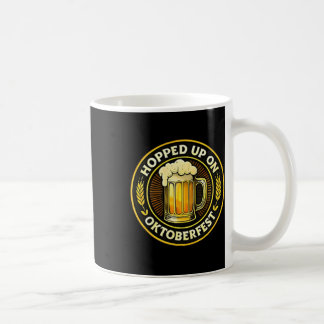 Hoppade upp på den tyska festivalen Beer Älskare Kaffemugg