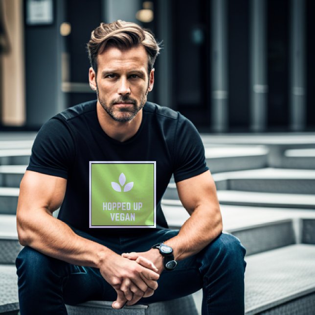 Hoppade upp Vegan T-Shirt (Skapare uppladdad)