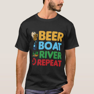 Hoppande blåfenad tonfisk – Sportfiske Marin Des T Shirt