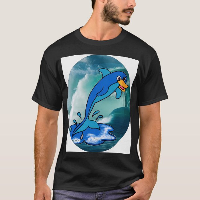 HOPPANDE FISK T SHIRT (Framsida)