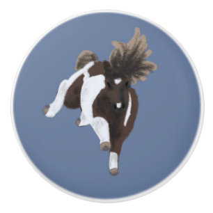 Hoppande häst knopp