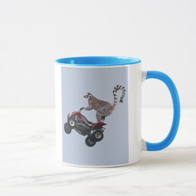 Hoppande Lemur Mugg (Höger)