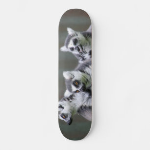HOPPANDE LEMURER MINI SKATEBOARD BRÄDA 18,7 CM