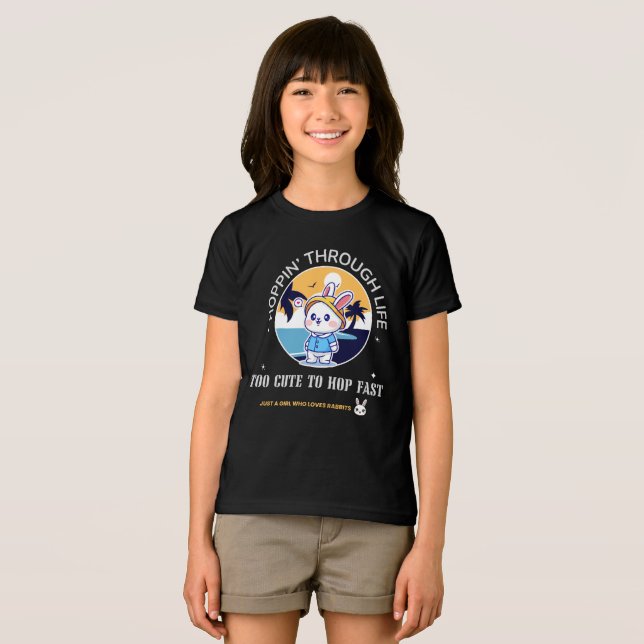 Hoppar Genom Livet T Shirt (Framsida Full)