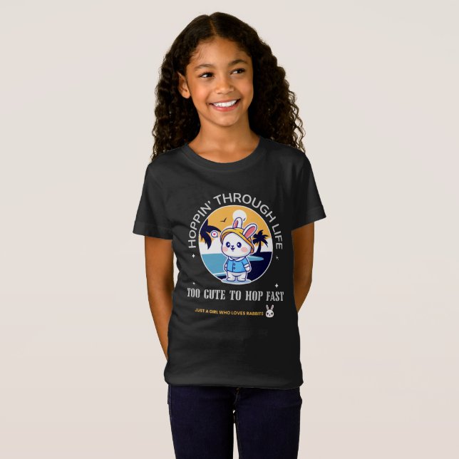 Hoppar Genom Livet T Shirt (Hel framsida)