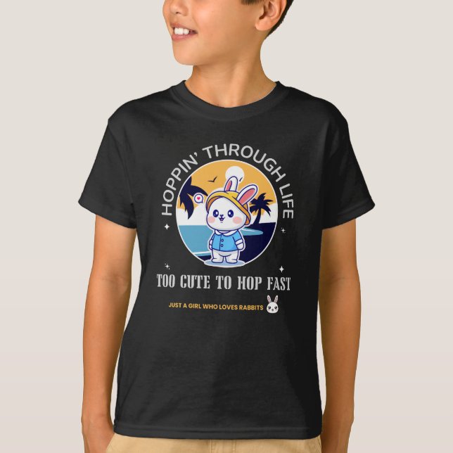 Hoppar Genom Livet T Shirt (Framsida)