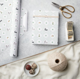 Hoppar in i Vår - Grönt Presentpapper