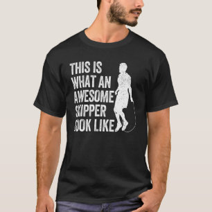 Hoppar över Rope Jumping Rope T Shirt